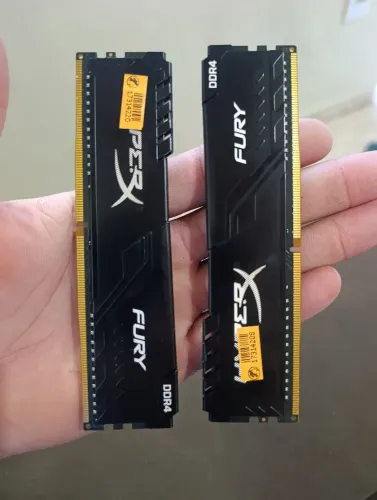 Memória Ram Ddr4 Kingston Fury Hyperex 2x8GB