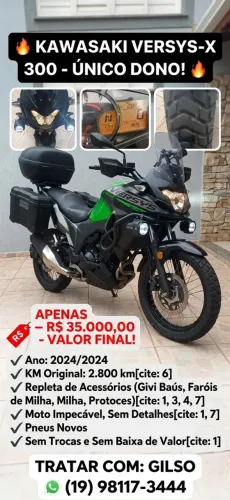 Kawasaki Versys-X 300 Tourer 2024