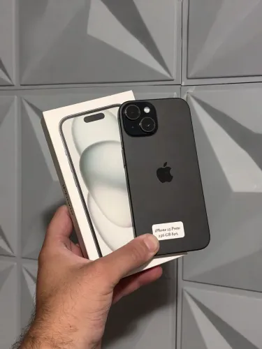 iPhone 15 Preto 256GB com caixa 89%