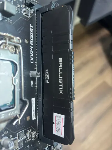 Placa mãe msi h310M pro e memória crucial 4GB ddr4