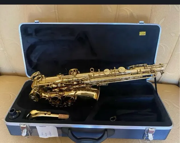 Saxofone Alto em Mib, marca Wogga