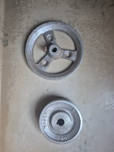 Polia industrial de ferro fundido da marca Mademil