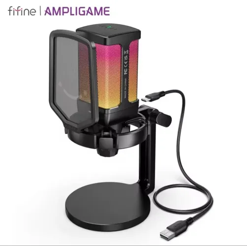 Microfone Fifine Ampligame Q6 lacrado