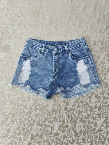 Short jeans feminino