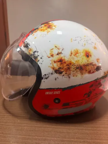 Capacete Vintage-Retrô Ls2 sem uso