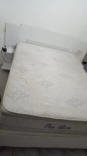 Colchão de casal massageador magnético com base (usado)