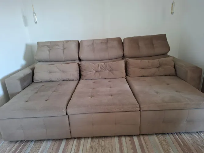 Vendo Sofá chair 3 lugares semi novo
