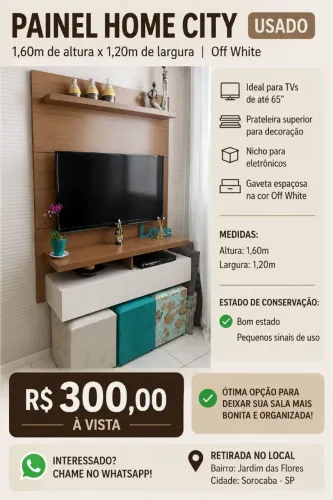 Painel usado em Bom estado de conservação
