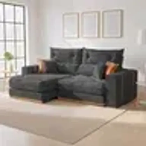 Sofá Retrátil Moderno 6 Lugares