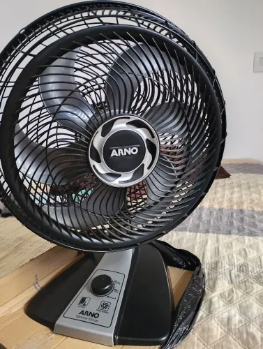 Ventilador Arno silencioso e sofisticado