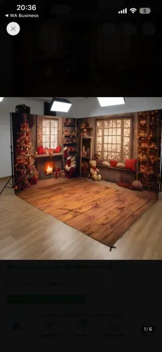 Fundo de Natal 3D