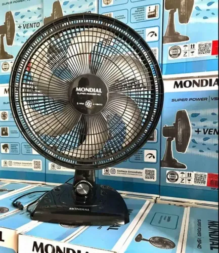 Ventilador Mondial 40cm DO GRANDE preto 220v - Novo
