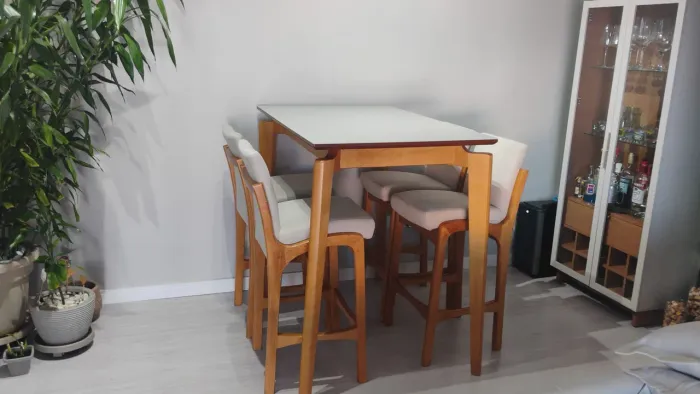 MESA ARANHA MADEIRA MACIÇA 