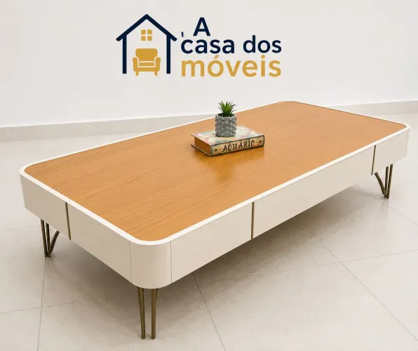 Mesa de centro cadenza off white Cinamomo