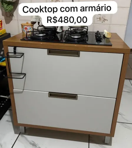 Fogão cooktop 