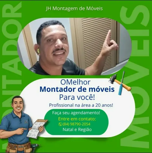 Montador de móveis profissional 