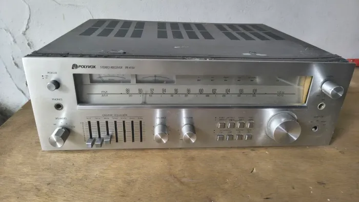 Barbada Receiver Polivox PR 4150. Para peças ou conserto. Aceito Disco Vinil 
