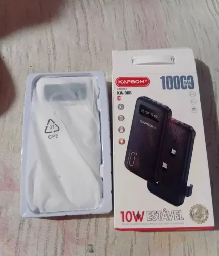 Carregador Portátil powerbank 10.000 mha