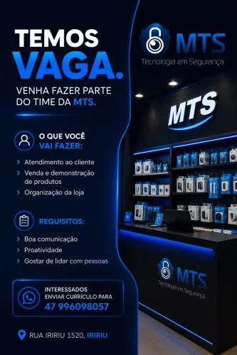 Vaga de atendente