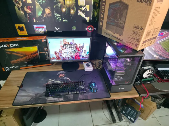 pc gamer i5 top completo passo cartão entrego