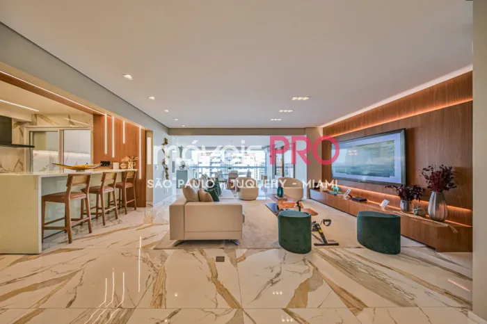 Apartamento 165 m², 2 suítes, 3 vagas