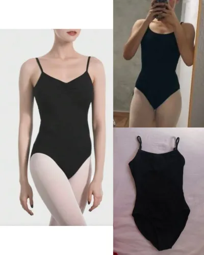 Body Collant Preto de Ballet clássico ou Jazz balé infantil (16 anos)