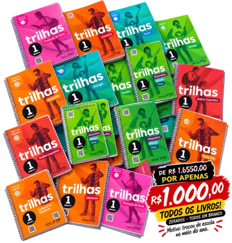 Livros FTD 1º ano do ensino médio