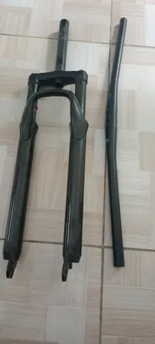 Suspenção+guidão de bicicleta