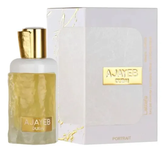 Perfume Ajayeb Dubai ou Portrait Lattafa 100ml Original - Ecolha o seu