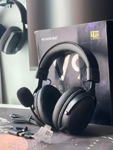 Headset Gamer Mchose V9 Pro Preto [NOVO]