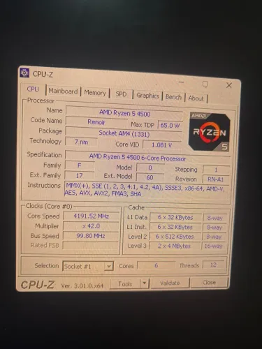 VENDO RYZEN 5 