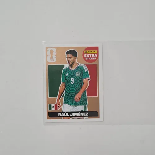 FIGURINHA EXTRA STICKER Raúl Jiménez BRONZE