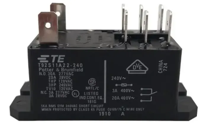 Rele condensadora ar-condicionado Springer/Carrier 7a60btus