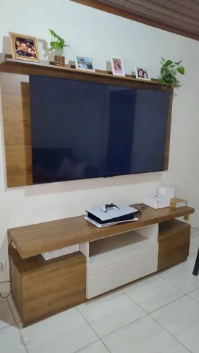 Rack com painel