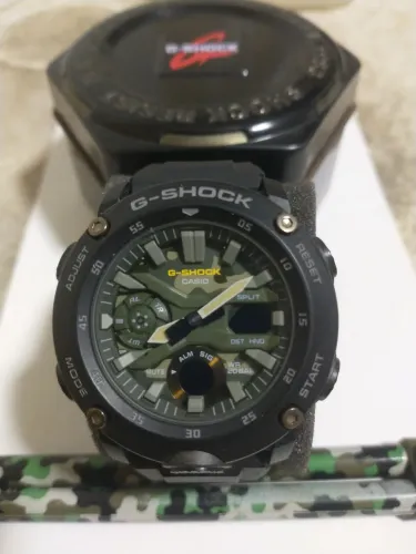 RELÓGIO CASIO G-SHOCK GA-2000 CARBON CORE GUARD