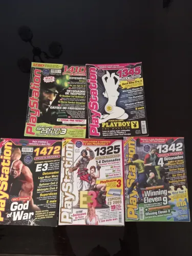 5 revista Playstation 70,74,76,77,78