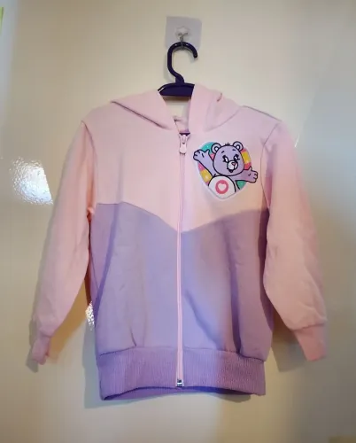 Conjunto de Moletom Infantil Menina Tamanho 3 Urso
