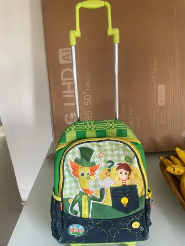 Mochila de Rodinha Sítio do Picapau Amarelo - R$ 70