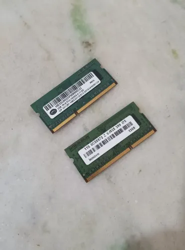 Memória ram ddr3 2x 2gb para notebook