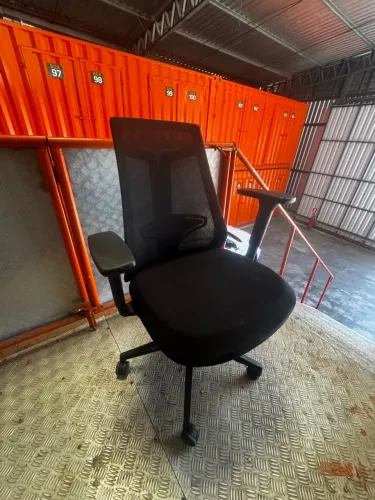 Cadeira Escritório Ergonômica Diretor Executiva Premium Preta