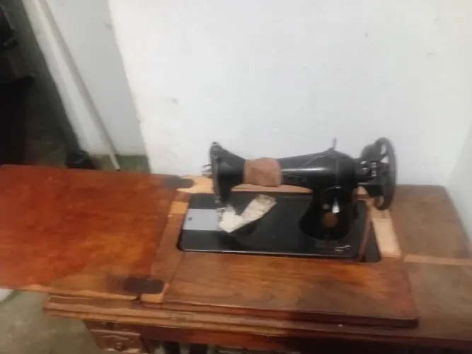 Máquina de costura original da singer