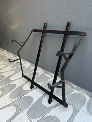 Porta escada para carro com longarina 