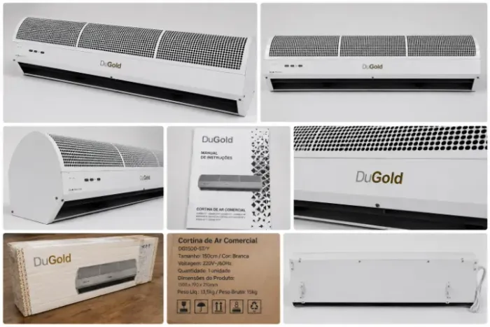 CORTINA DE AR COMERCIAL DUGOLD 1,50M 220V - VÁRIAS UNIDADES DISPONÍVEIS