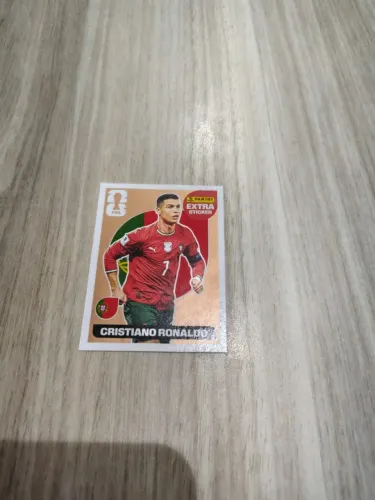 Figurinha Legend Cristiano Ronaldo CR7 Extra Sticker Copa 2026 - Bronze