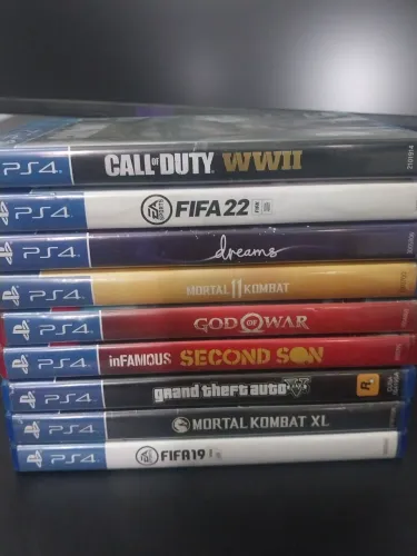 LOTE DE JOGOS DE PS4/PS5