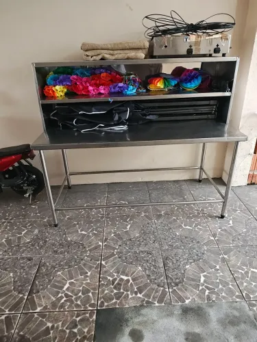 Prateleira de inox