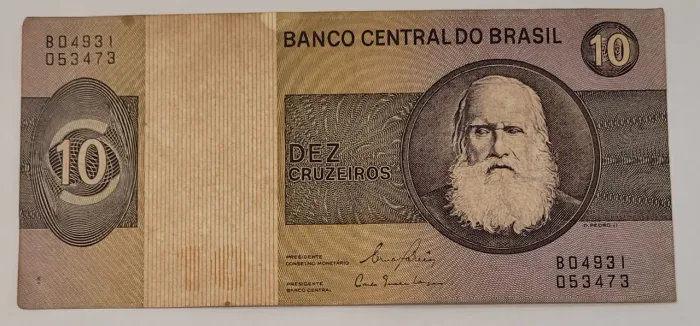 10 Cruzeiros (Dom Pedro II)