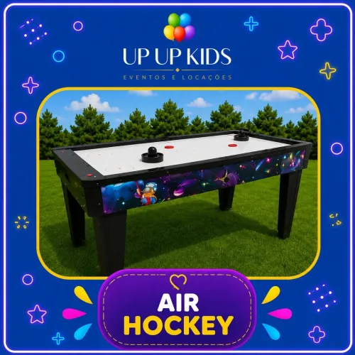 LOCAÇÃO MESA DE AERO HOCKEY E MESA DE PEBOLIM