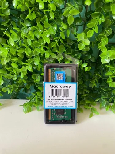 Memória RAM, DDR4, 4GB, 2400MHz, Notebook - MACROWAY