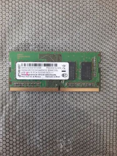Memória RAM Notebook DDR 4 4Gb